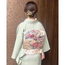 お宮詣り　お母様　訪問着の画像2