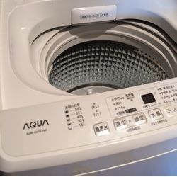 タテ型洗濯機クリーニング　　ＡＱＵＡ　ＡＱＷＶＧ７０Ｊの画像1
