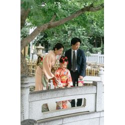 【生田神社での七五三の撮影】日本髪のヘアセットがとてもお似合いでした！の画像2