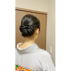 25/11/15 訪問着　セミロングの画像1