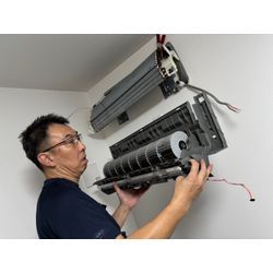 日立 RAS-YX28K 完全分解エアコンクリーニング 大田区の画像1