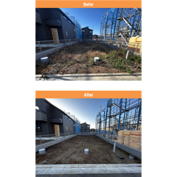 【西東京市】建設予定地の除草作業 2025.11.30の画像1