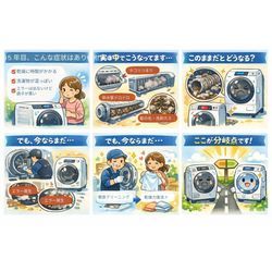 【ドラム式洗濯機】5年目が分かれ道｜壊れる前のサインと対策とは？の画像1