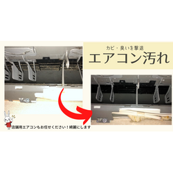 エアコン内部のカビもスッキリ！プロの洗浄で安心の空気へ (^-^)の画像1