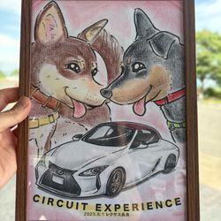 愛知県蒲郡市のカーイベントに出張してきました✨【画像あり】〜愛知の似顔絵屋さんのブログ〜の画像2