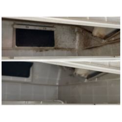 【タバコ臭のエアコン洗浄】見えないところにあるヤニを徹底除去の画像3