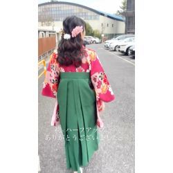卒業式♡袴×ハーフアップの画像3