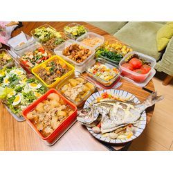 鯛の丸ごとアクアパッツァ🐟旬菜ごろごろサラダの画像1