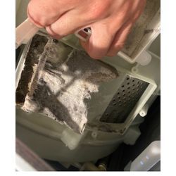 SHARPプチドラムES-S7HエラーU04 乾燥がしない修理の画像2