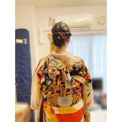 25/10/11 振袖のお支度の画像1