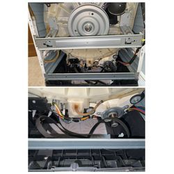 柏市 パナソニックドラム式洗濯機 H35エラー！！の画像1