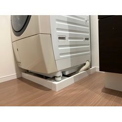 吉川市　ドラム式洗濯機　かさ上げ台設置！の画像2
