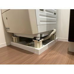 吉川市　ドラム式洗濯機　かさ上げ台設置！の画像3