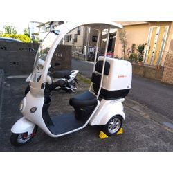 EVバイクで作業に伺います。の画像1