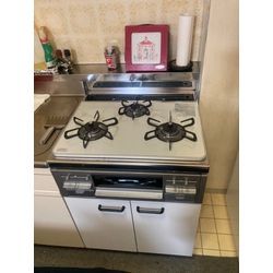 ガスキャビネットからビルトインコンロへ交換の画像3