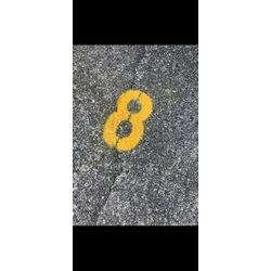 港区月極駐車場の数字施工！の画像1