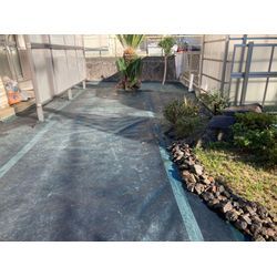 防草シート　砂利入れの画像2