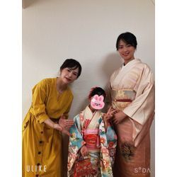 七五三  ❣️ 七歳姫さまは可愛い日本髪風の古典シニヨンに🎀の画像1