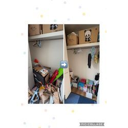 片付けのbefore after『子供部屋』『リビング』の画像2