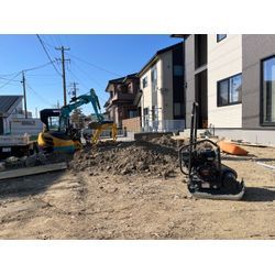 外構工事の第一歩、掘削工事を行いました⛏️✨の画像2