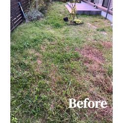 【施工事例】雑草だらけのお庭が、メンテナンスいらずの人工芝に大変身！の画像1