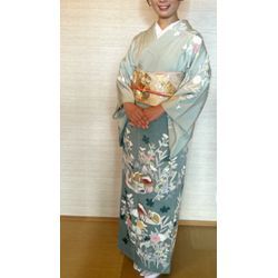 お宮詣り　訪問着の画像1