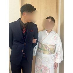 お宮詣り　訪問着の画像3