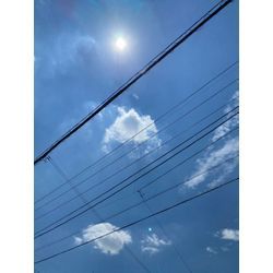 快晴の空の下で🧢の画像1