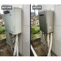 さいたま市/壁掛け給湯器/エコジョーズの画像1