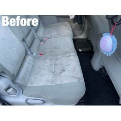 車内クリーニングの施工例の画像1