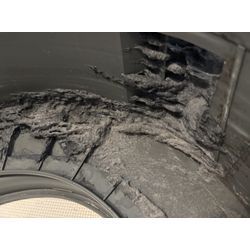 【TOSHIBA】ヒーター乾燥ドラム式洗濯機で乾燥できない原因～見えない内部にはごっそり詰まったアレ～の画像1