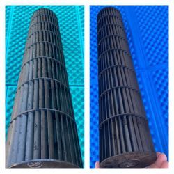 可児市　日立しろくまくん（RAS-A22Z）　2010年製を完全分解洗浄いたしました。の画像2