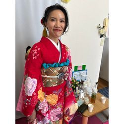 ベトナム女子に和の装い♪の画像1