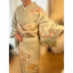 お宮詣り　訪問着の画像1