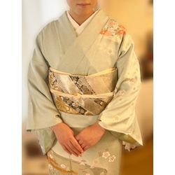 お宮詣り　訪問着の画像2