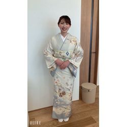 お宮参り訪問着着付&自然なウェーブ＋トップにボリューム低めシニヨンで上品に✨「派手すぎず美しく」を意識してお作りしましたの画像3