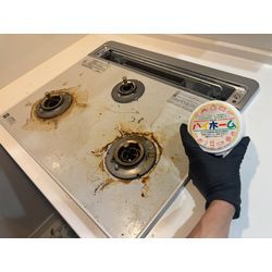 気ままにおそうじブログ キッチンコンロの画像2