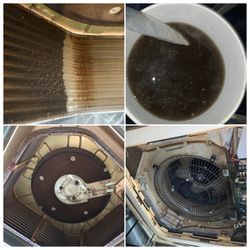 天井埋込型エアコンのクリーニングでbarを快適空間に🌃の画像2