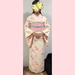 【小紋・名古屋帯】【編み込み・ハーフアップアレンジ】5/18 三味線の発表会のお支度をさせていただきましたの画像1