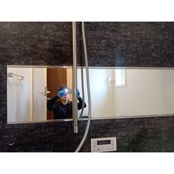 お風呂の多機能換気扇洗浄・鏡親水施工の画像2