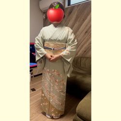 【訪問着・袋帯】【編み込みまとめ髪アレンジ】5/17 お宮参りのお着付けと簡単ヘアアレンジをいたしましたの画像1