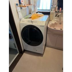 狭い場所へのドラム式洗濯機の設置の画像1