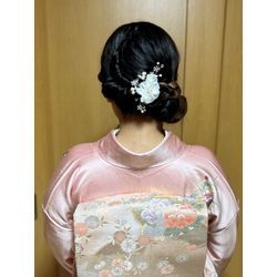 お宮詣り　訪問着の画像1