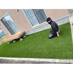 人工芝施工の裏側をご紹介！の画像1