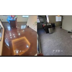 都内　戸建のフローリング張り替えの画像1