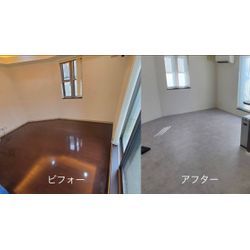 都内　戸建のフローリング張り替えの画像2