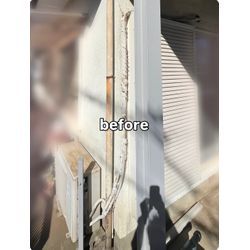 2.8kw 入れ替え工事 外カバーアイボリー カバー延長1 曲がり1の画像1