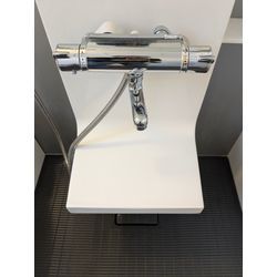 東京都調布市 浴室クリーニング 鏡のコーティングの画像3