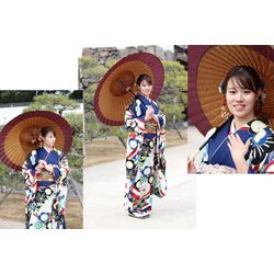 雪の成人式撮影と新しいレンズの画像3