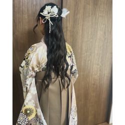 小学校卒業式　袴　訪問着の画像3